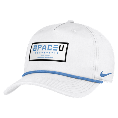 UCF Knights Nike Unisex 2026 Space Game Rope Rise Adjustable Hat - White