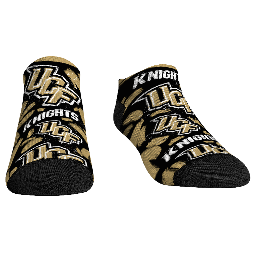UCF Knights Rock Em Socks Unisex Make Some Noise Three-Pack Low-Cut Socks Set