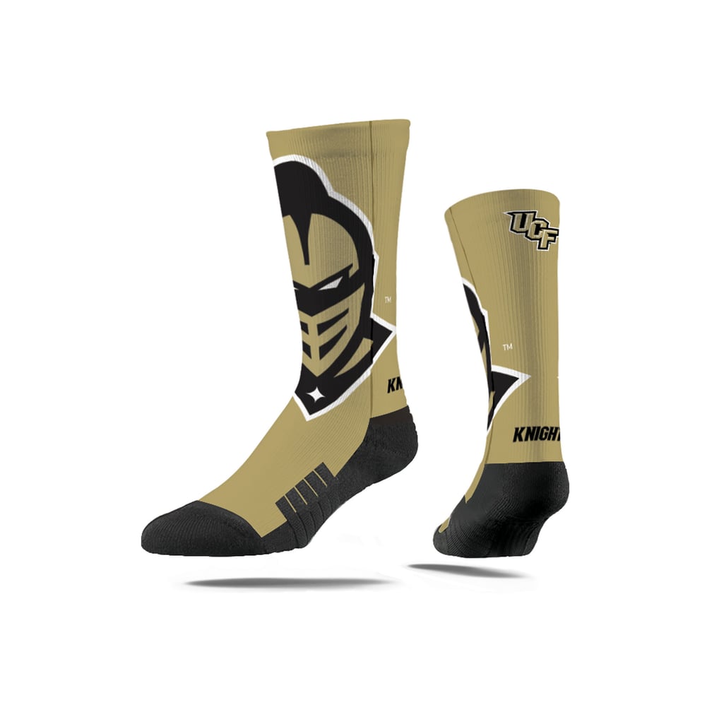 UCF Knights Strideline Unisex Premium Mascot Crew Socks
