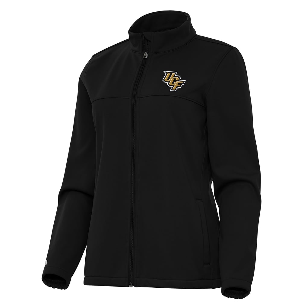 UCF Knights Antigua Women's Links 2 Golf Full-Zip Jacket - Black