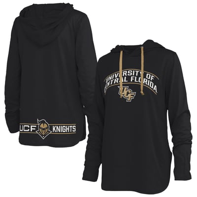 UCF Knights Pressbox Women's Allie Long Sleeve Hooded T-Shirt - Black
