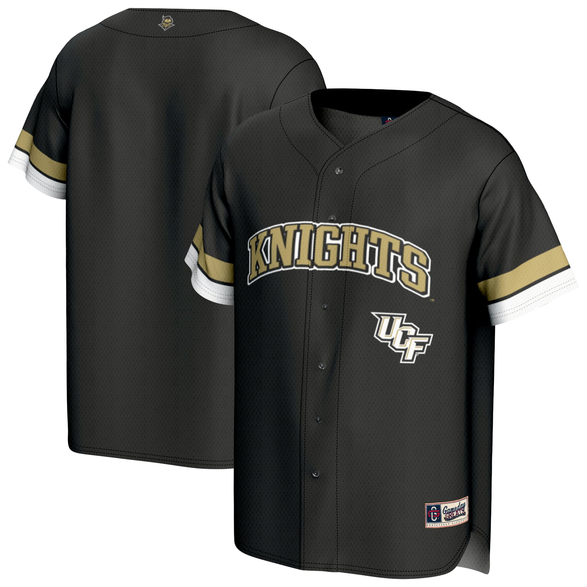 UCF Knights Youth Spirit Baseball Jersey Black