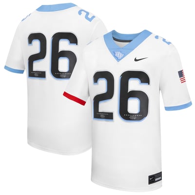 UCF Knights Nike Youth 2026 Space Game Replica Football Jersey - White