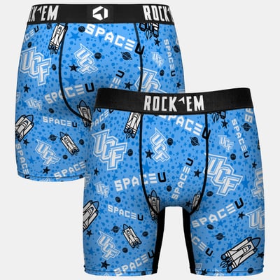  UCF Knights Rock Em Youth Localized Boxer Briefs - Blue