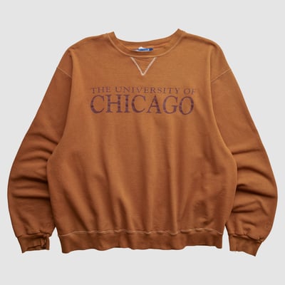 UChicago Maroons Champion 2000s Pullover Sweatshirt - Clay - L by Fanatics Real Vintage
