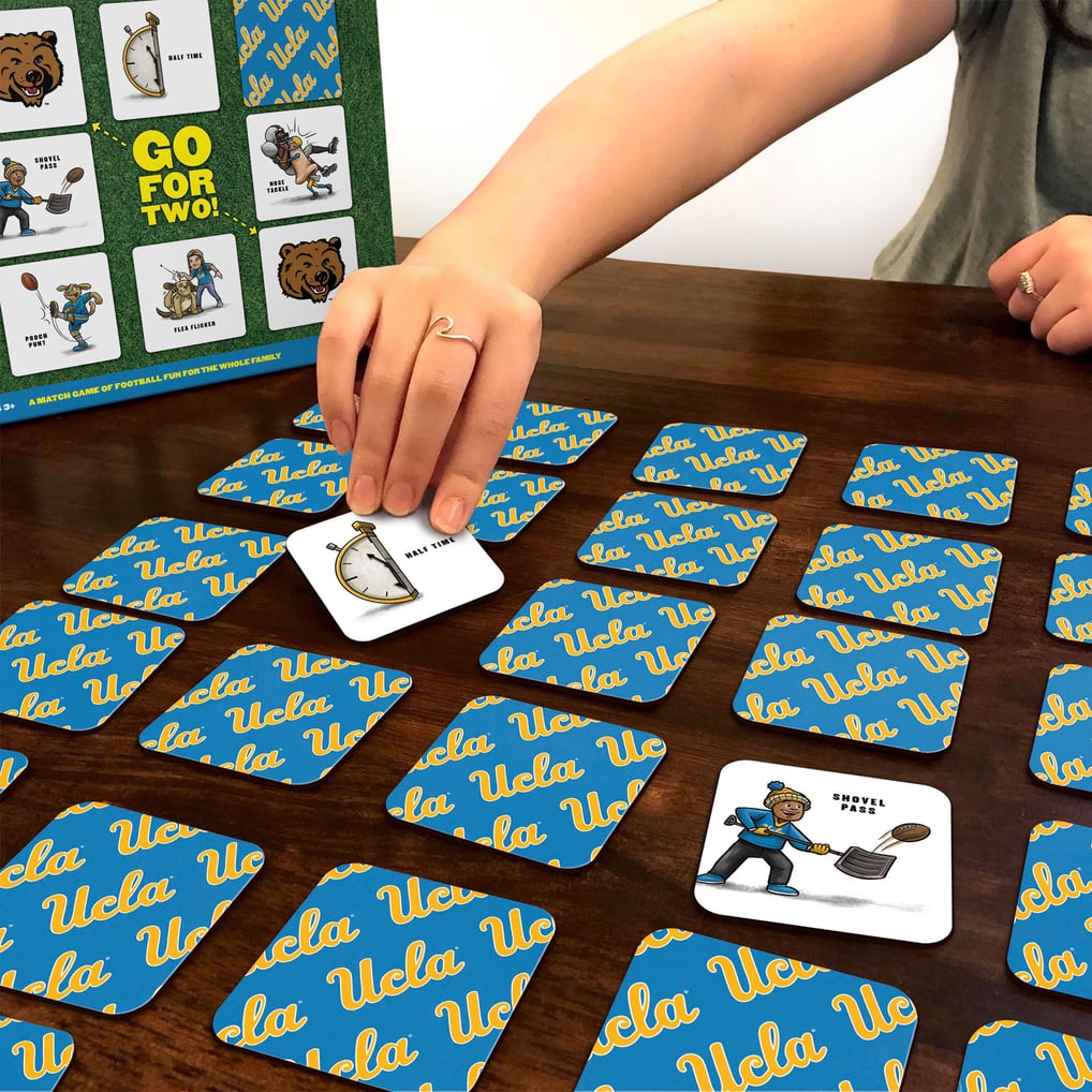 Fanpoint UCLA Bruins Licensed Memory Match Game