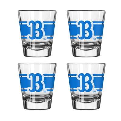 UCLA Bruins Logo Brands Four-Piece Stripe Shot Glass Set