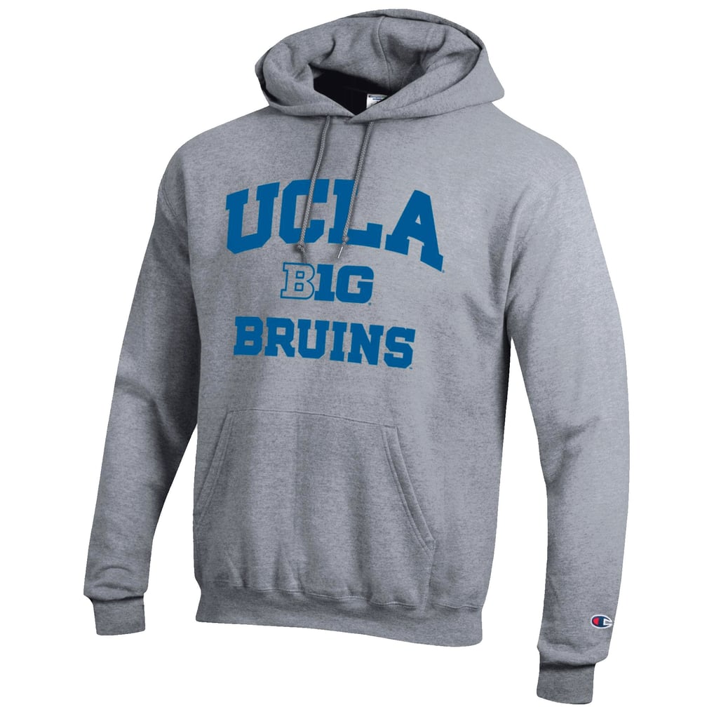 UCLA Bruins Champion Big 10 Powerblend Pullover Hoodie - Gray