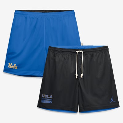  UCLA Bruins Jordan Brand Courtside Reversible Dri-FIT Shorts - Black/Blue