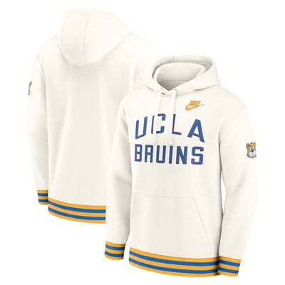  UCLA Bruins Nike Legacy Retro Pullover Hoodie - Cream