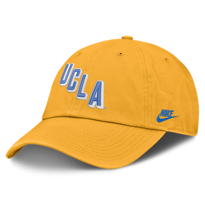  UCLA Bruins Nike Legacy Letter & Mascot Club Adjustable Hat - Gold