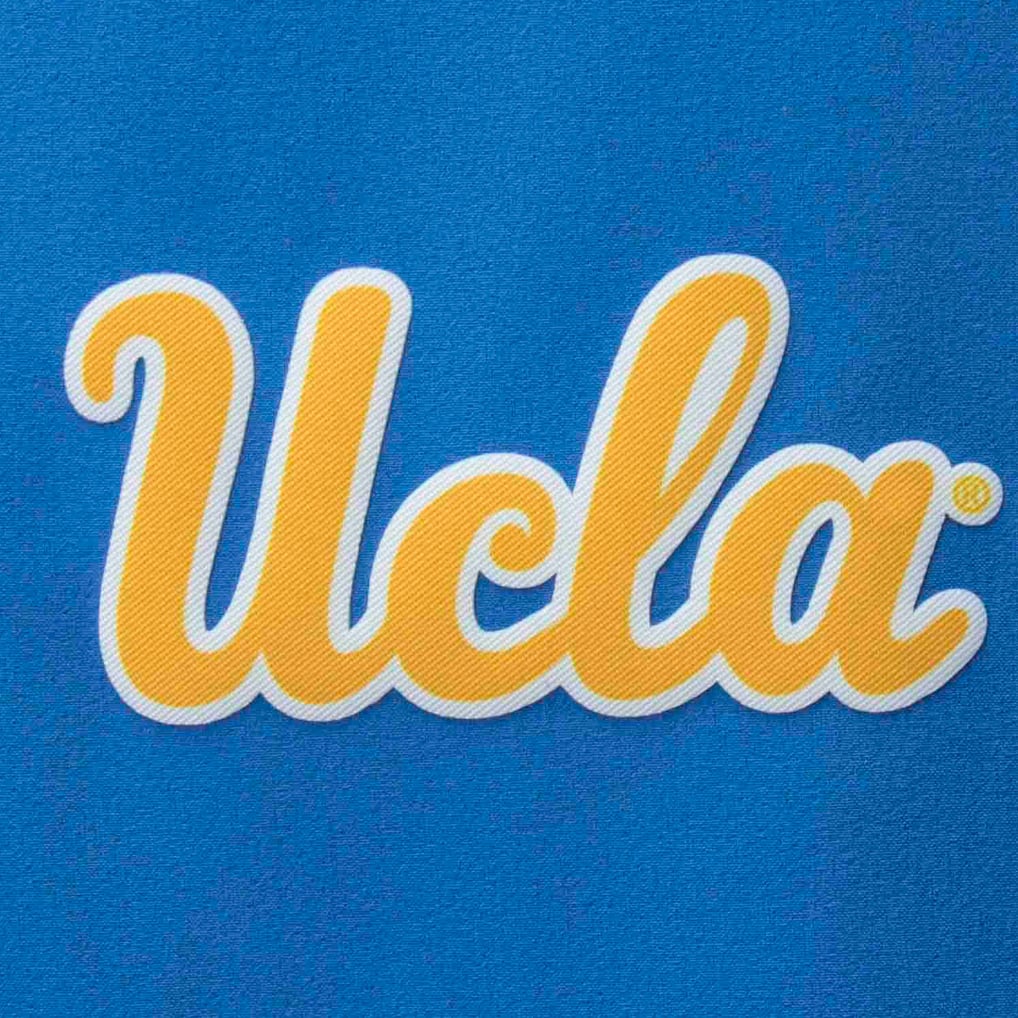 UCLA Bruins Under Armour Woven Warm-Up Performance Full-Zip Jacket - Blue
