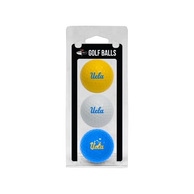 UCLA Bruins 3-Pack Multi-Colored Team Golf Ball Set