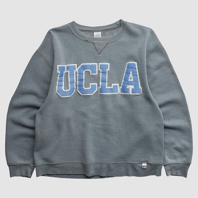 UCLA Bruins Russell 2010s Pullover Sweatshirt - Heather Gray - XS by Fanatics Real Vintage