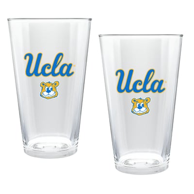 UCLA Bruins Two-Piece 16oz. Double Play Pint Glass Set