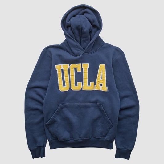 UCLA Bruins UCLA Gold Standard 90s Hooded Pullover Sweatshirt - Navy - XXS by Fanatics Real Vintage