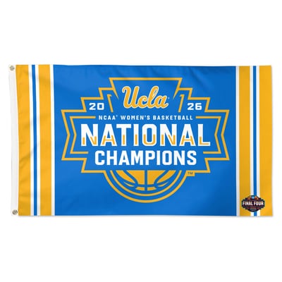 UCLA Bruins WinCraft 2026 NCAA Women's Basketball National Champions Single-Sided Deluxe 3' x 5' Flag