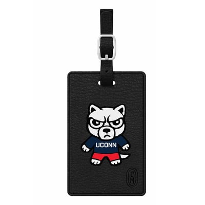 UConn Huskies Classic Tokyodachi Bag Tag - Black