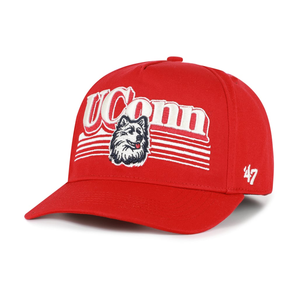  UConn Huskies '47 Script Fade Hitch Adjustable Hat - Red