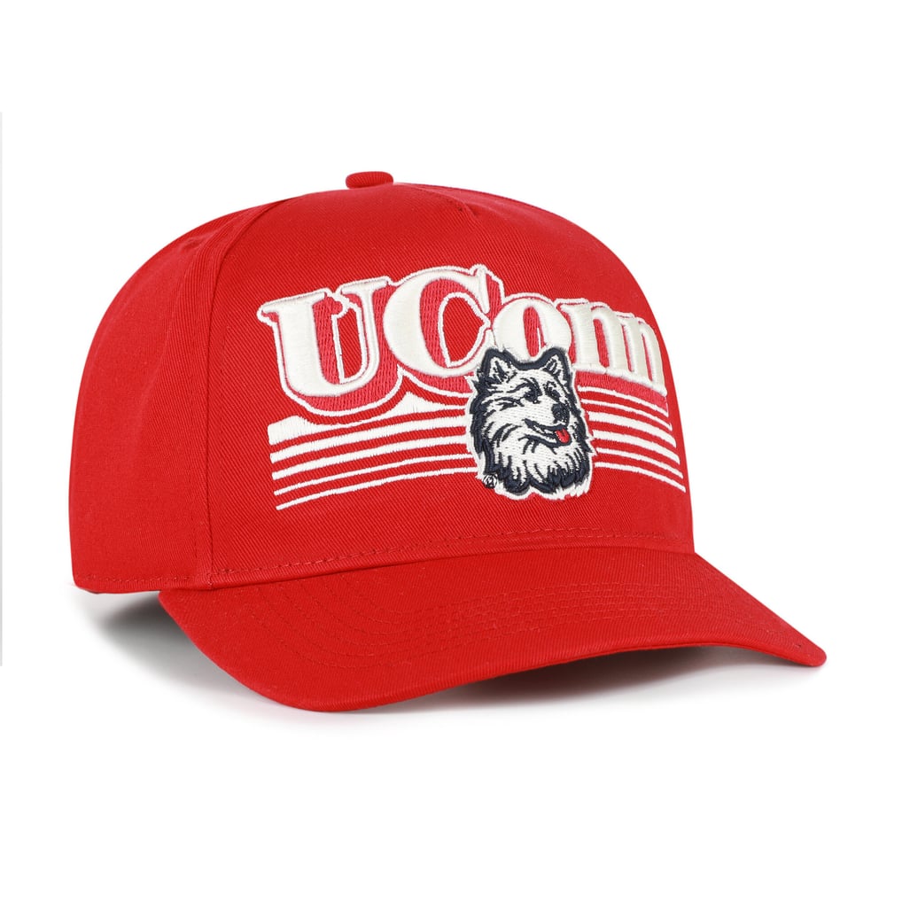  UConn Huskies '47 Script Fade Hitch Adjustable Hat - Red