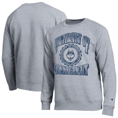 UConn Huskies Champion All-Star Sweatshirt - Heather Gray