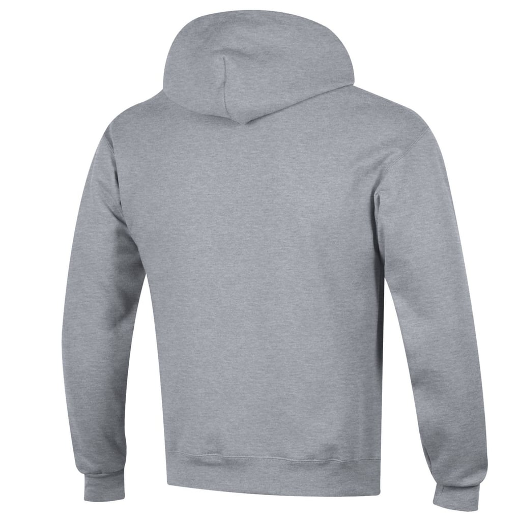  UConn Huskies Champion Basic Arch Fleece Pullover Hoodie - Heather Gray