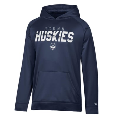 UConn Huskies Champion Dash Fleece Hoodie - Navy