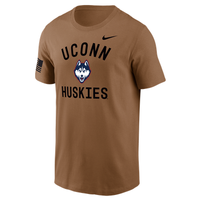 UConn Huskies Nike 2026 Military Appreciation Dri-FIT T-Shirt - Brown