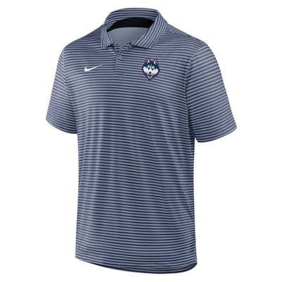 UConn Huskies Nike Dri-FIT Tour Stripe Polo - Navy