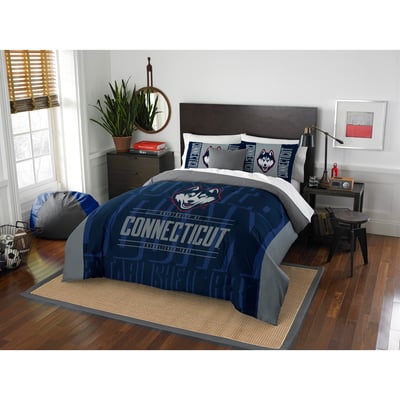 UConn Huskies The Northwest Company Modern Take Full/Queen Comforter Set