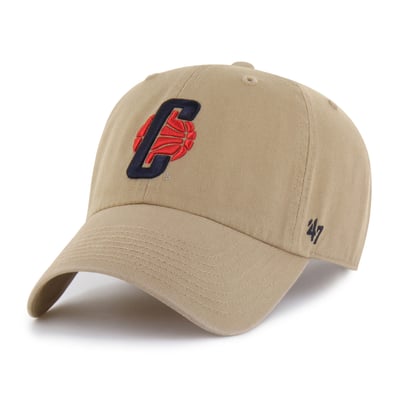  UConn Huskies '47 Unisex Vault Clean Up Adjustable Hat - Khaki