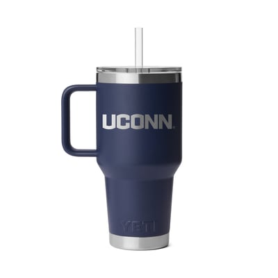 UConn Huskies YETI 35oz. Rambler 2.0 Straw Mug