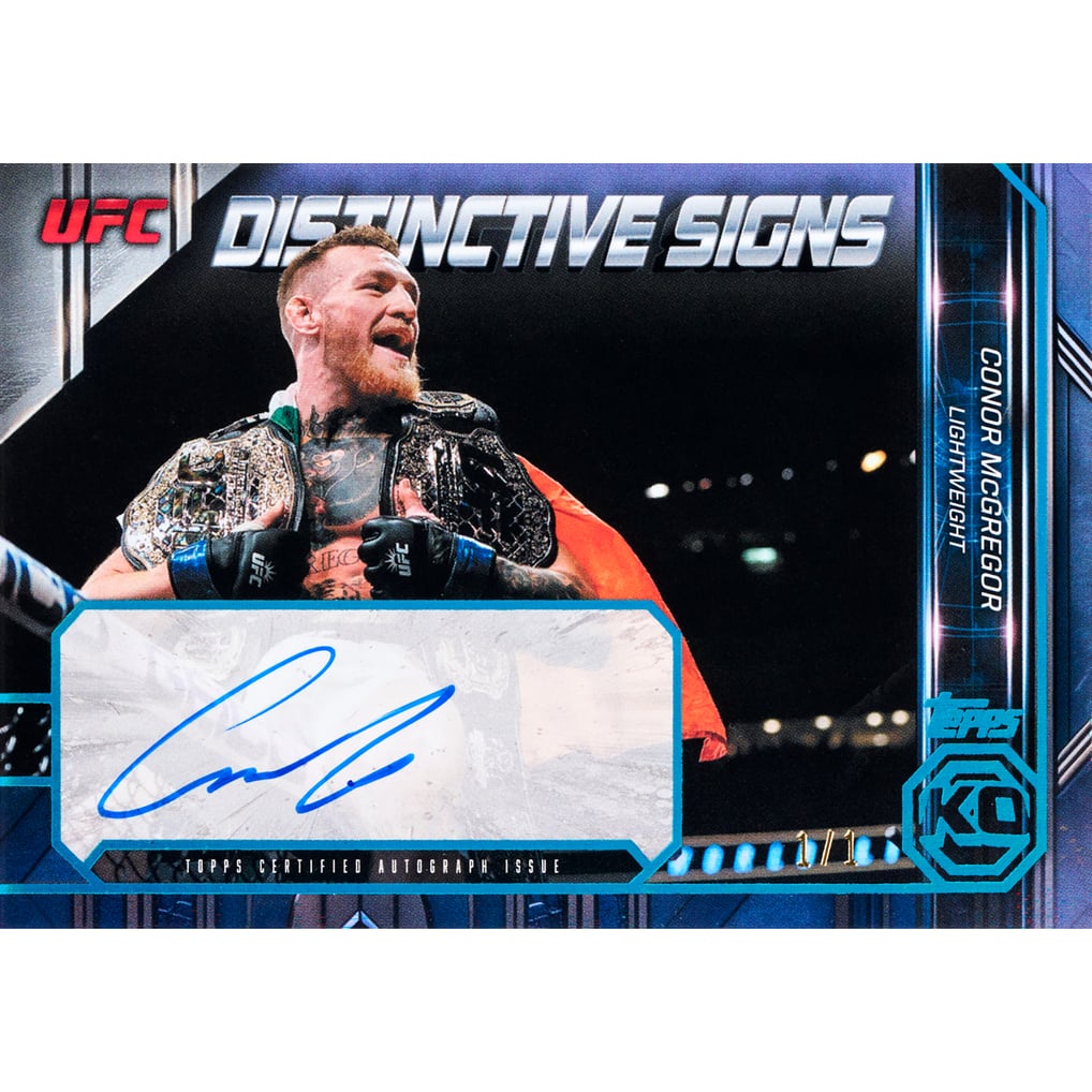 Layout Factory Box 2026 Topps Knockout UFC Factory Sealed Hobby Box