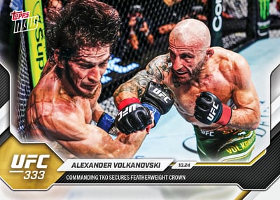 Alexander Volkanovski - 2026 UFC Topps NOW® - Card 37