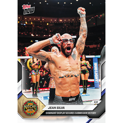 Jean Silva - 2026 UFC Topps NOW® - Card 31  LOOK FOR AUTOS