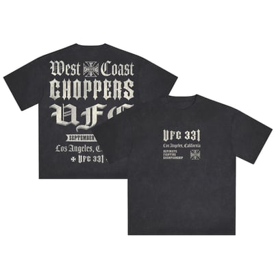WCC x UFC 331 On-Site T-Shirt - Black