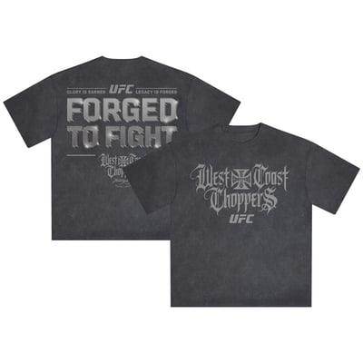 WCC x UFC Forged To Fight T-Shirt - Black