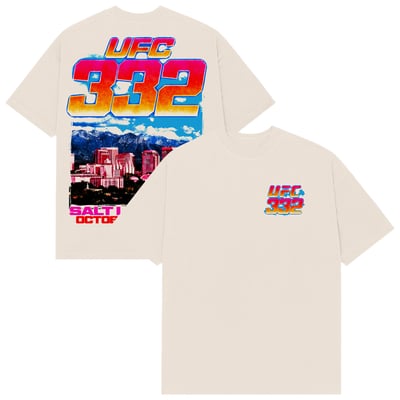 UFC 332 Downtown T-Shirt - Cream