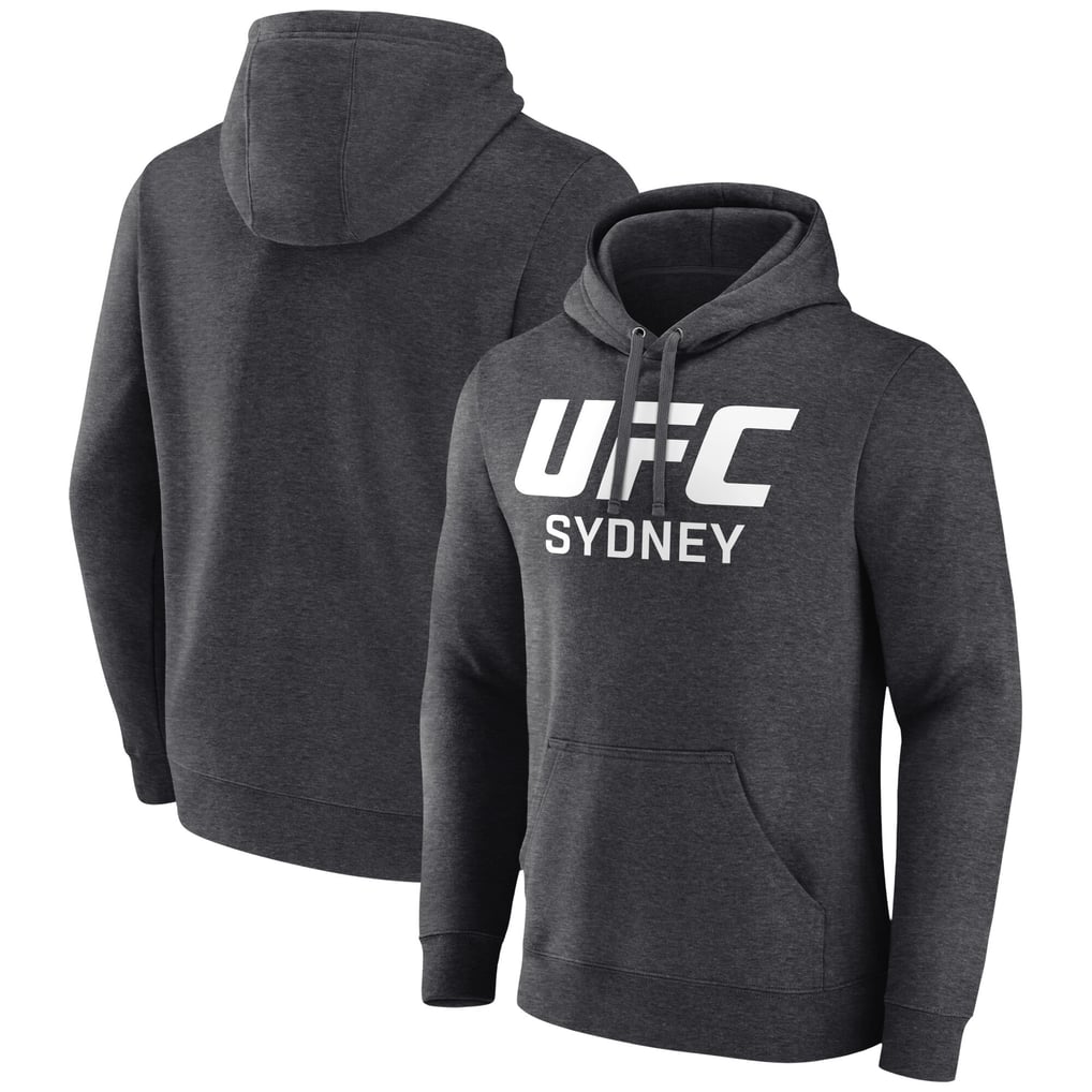 Fanatics UFC Sydney Pullover Hoodie - Charcoal
