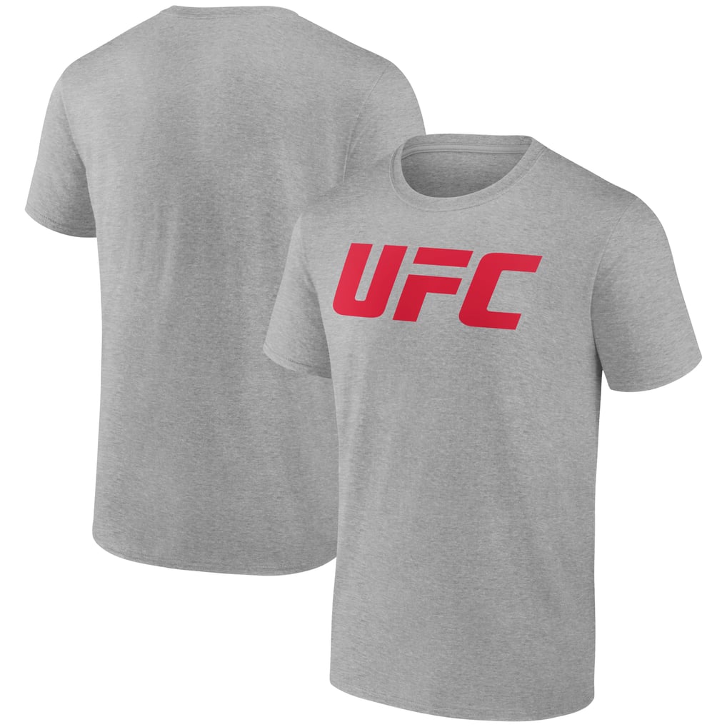 UFC Red Logo T-Shirt - Heather Gray