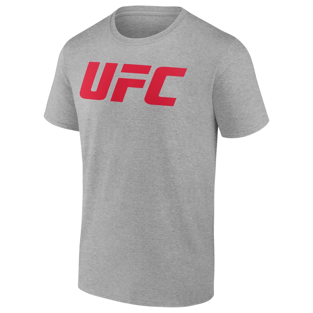UFC Red Logo T-Shirt - Heather Gray