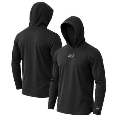 UFC Dynasty Athleisure Long Sleeve Hooded T-Shirt - Black
