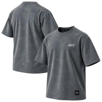 UFC Dynasty Premium Oversized Washed T-Shirt - Charcoal