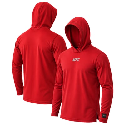 UFC Dynasty Athleisure Long Sleeve Hooded T-Shirt - Red