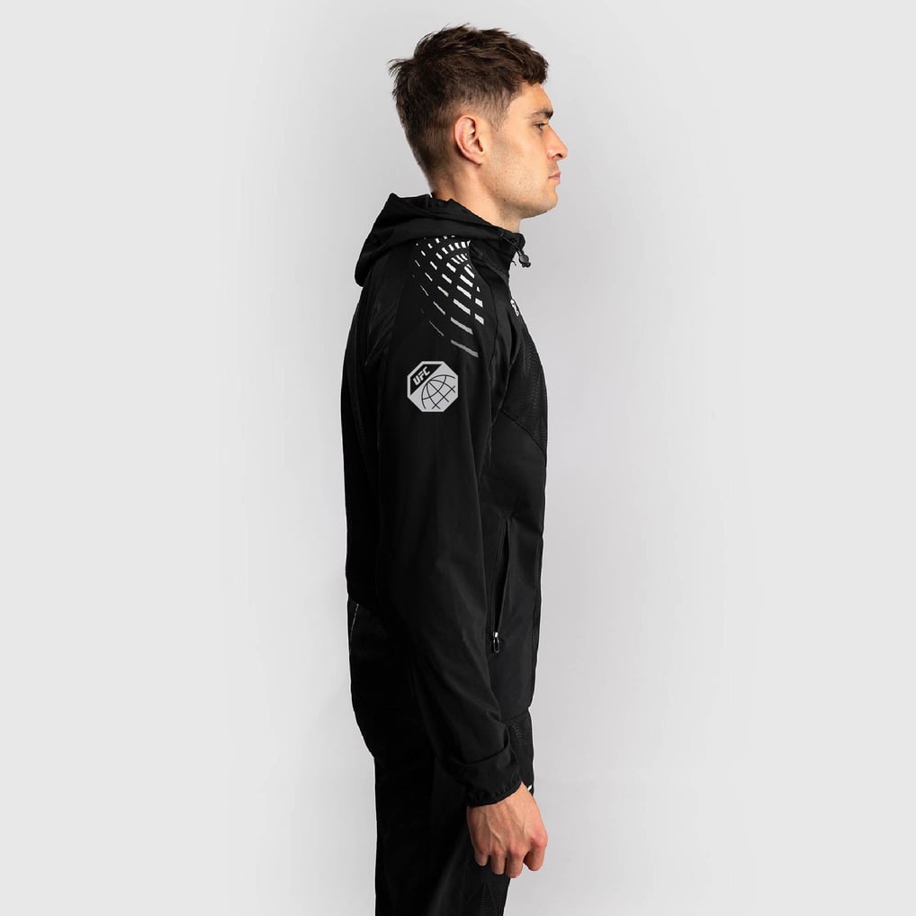 UFC Zenith by Venum Authentic Fight Night UFC Universal Personalized Full-Zip Walkout Hoodie - Black