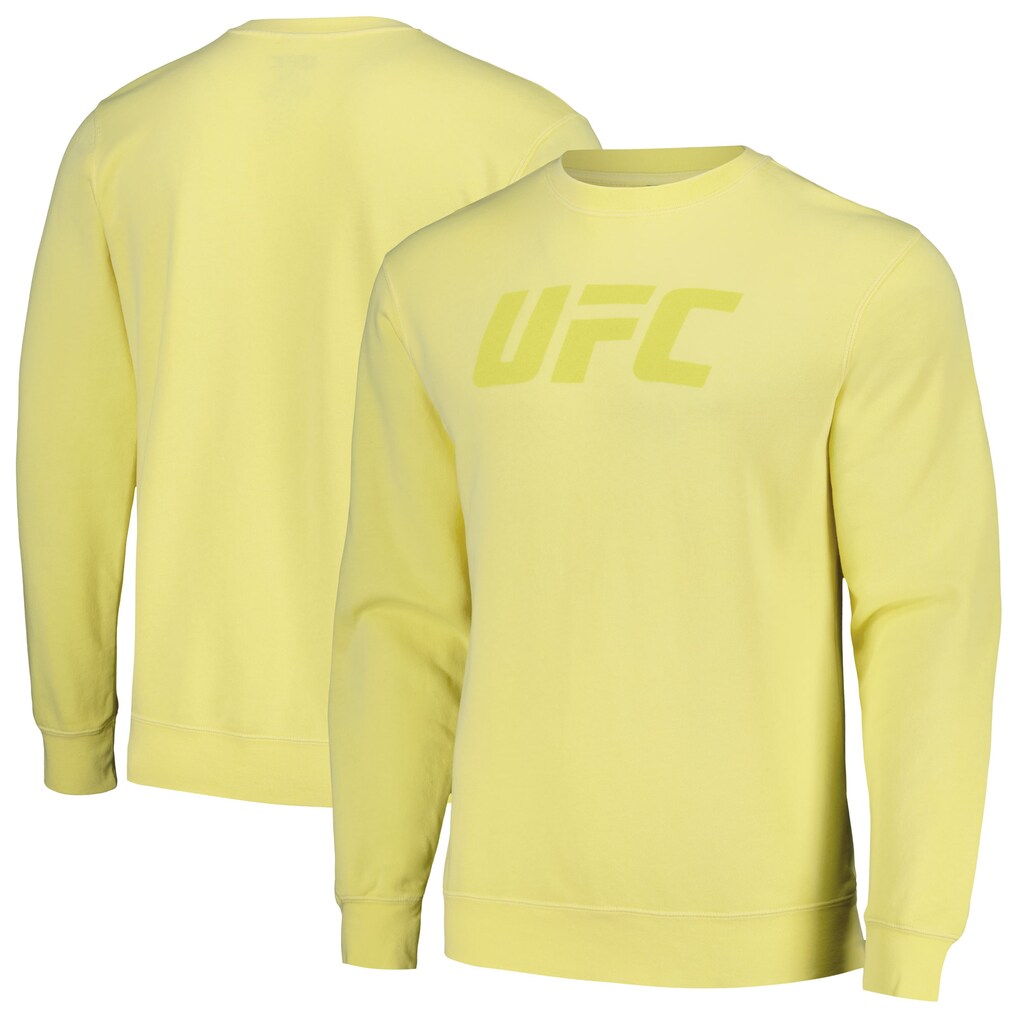 UFC Tonal Pullover Sweatshirt - Yellow