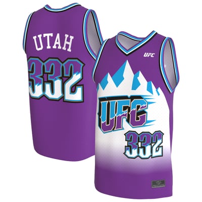 ProSphere Youth UFC 332 Fashion Basketball Jersey - Black