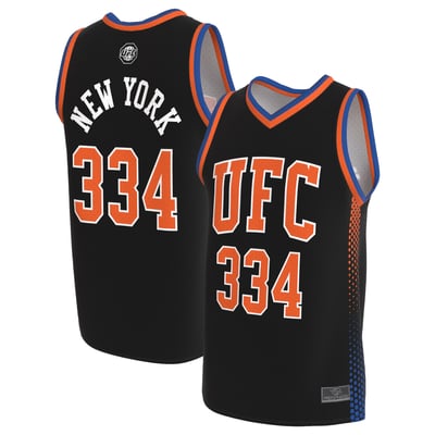 ProSphere Youth UFC 334 Basketball Fashion Jersey - Black