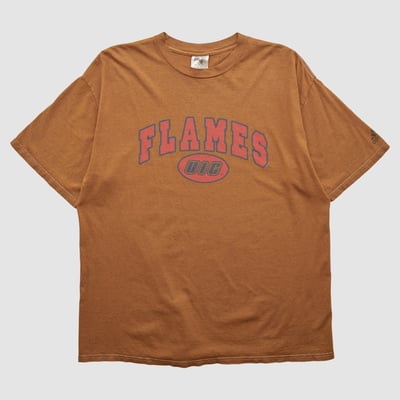 UIC Flames Adidas 2000s T-shirt - Clay - 2XL by Fanatics Real Vintage