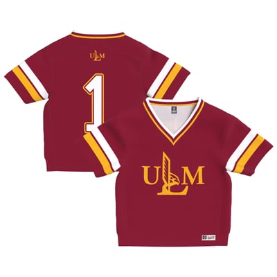ULM Warhawks GameDay Greats Infant Lightweight Football Fashion Jersey - Maroon